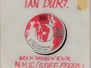 IAN DURY & THE BLOCKHEADS - SEX 'N'  DRUGS 'N' ROCK 'N' ROLL  STIFF FREEBIE - NM