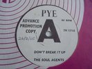 The Soul Agents - Don't Break It Up 1965 UK 45 PYE DEMO MOD HAMMOND