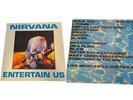 Vintage NIRVANA Entertain Us 1991 Live UK RARE VINYL 12