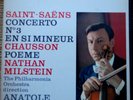 NATHAN MILSTEIN - FISTOURALI / ST SAENS - CHAUSSON / COLUMBIA CCA 1029 (FR)