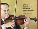 David Oistrakh Beethoven Violin Concerto Stereo UK First SAX 2315 Blue Silver Lp