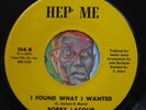HEAR Bobby Lacour 45 Found What I Wanted/Too Hurt sweet crossover soul R&B M-