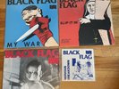 Black Flag - Vinyl, LP Bundle - Punk, SST, My War, Damaged, Slip it In