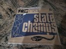 State Champs Unplugged Exclusive RARE Clear Blue Yellow Black Splatter Vinyl LP