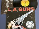 L.A. Guns - Cocked & Loaded 1989 Canada Import LP Vinyl EX