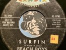 BEACH BOYS Surf 45 Candix #301 Surfin b/w Luau