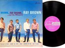 Ray Brown And The Whispers-Self Titled SIGNED LP 1965 Leedon – LL-31,646