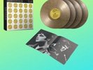 elvis presley-worldwide 50 gold award hits,vol.1 on 4 gold & black marble vinyls