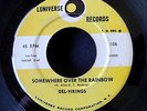 The DEL-VIKINGS Somewhere Over The Rainbow R&B doowop group voc '57 Luniverse 45