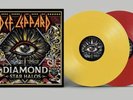 Def Leppard Diamond Star Halos 2 LP Coloured Red & Yellow Limited New Sealed