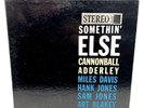 Cannonball Adderley LP “Somethin Else”   Blue Note 1595   NY, Ear, RVG Stereo