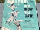 The 3 Three Stooges Have Rocket Will Travel Colpix 45 RPM Picture Sleeve Rare