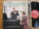 Philips 9500 534 Faure Violin Sonatas Arthur Grumiaux Paul Crossley NM Stereo LP