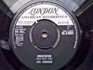 LOU JOHNSON UNSATISFIED UK LONDON LABEL NORTHERN SOUL 45 RPM VINYL RECORD