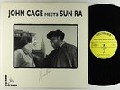 John Cage & Sun Ra - John Cage Meets Sun Ra LP - Meltdown VG++ Autograph