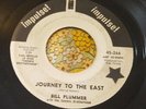 Cosmic Sitar Psych DJ 2-Sider 45 Bill Plummer Journey to the East IMPULSE HEAR