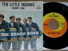 The Beach Boys Ten Little Indians County Fair Capitol Records 4880 45 pic sleeve