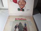 Christmas Lp Records SIGNED AUTOGRAPH Bing Crosby & Ed Sullivan