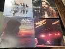 4 BOB SEGER Vinyl LP Records Nine Tonight Stranger in Town Against Wind Distance