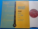 Wlach/Vienna Konzerthaus Quartet MOZART Clarinet Quintet - Westminster WL 5112