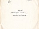 BEETHOVEN Symphony 5 FURTWANGLER Berlin Melodiya D-5800 Blue Torch GOST 5289-56