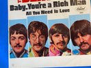 THE BEATLES All You Need Is Love Picture Sleeve & 45 RPM Record 1967