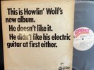 The HOWLIN' WOLF ALBUM 1969 Cadet Concept LPS 319 plays VG+++