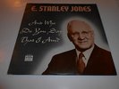 E. Stanley Jones , And Who Do  You Say That I Am?  NM -M-,lp vinyl   Sermon
