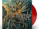 Lamb of God Omens Record, 2022 Red Black Marble Signed by Band Lp Vinyl