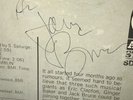 SIGNED by Jack Bruce Vinyl Record CREAM Fresh Eric Clapton Ginger Baker Album