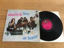 SHOCKING BLUE..AT HOME ..RARE UK FIRST ISSUE LAMINATED ALBUM..PELS 500