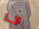 Quasimoto Talkin Shit - Die Cut Picture Disc Blue Quas Version Very Rare