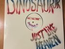Dinosaur Jr.: Just Like Heaven--RARE Spray Painted 12  Single--w/Press Release
