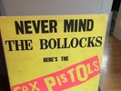 SEX PISTOLS - Never Mind The Bollocks 1977 1ST LP A7 B6, blank Back, TESTED EX