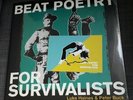 Luke Haines & Peter Buck REM - Beat Poetry For Survivalists With SIGNED Art Card