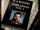 D.J. Rogers Hope Songs Vol. 1 LP with lyrics & fan club inserts Gospel Soul VG+