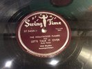 HOLLYWOOD FLAMES  Swing Time 345 Let's Talk It Over/I Know WEST COAST DOO-WOP 78