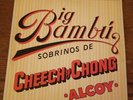 Cheech And Chong Big Bambu Vinyl Record W/Paper 1972 VG