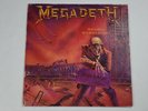 Megadeth Peace Sells LP Original Press 1986 Capitol Club Vinyl With Insert