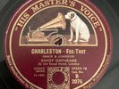 HMV B 2076 SAVOY ORPHEANS: CHARLESTON (E- WITH V+ START) NICE SHINY COPY