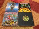 Iron Maiden x4 7 in singles3 PS, Run to the hills, holy smoke, The evil