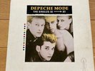 Depeche Mode The Singles 81-85 Vinyl - Very Rare Coloured Vinyl & Foiled Poster