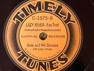 Timely Tunes 1575  Gene Kardon Or LAZY RIVER  1931 Jazz 78 rpm EE+ RARE