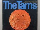 THE TAMS A LITTLE MORE SOUL VINYL LP ABC VG AUTOGRAPH 80