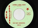 Garage Psych 45 - New Horizons - Lonely Soul Man - New Horizons - mp3 - unknown?