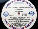 The Beatles Sgt. Pepper AFRTS Stereo RL37-8 Special Issue DJ Radio Station Copy