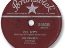 Rare 1957 BUDDY HOLLY Rock’n Roll 78 RPM Record. Oh, Boy / Not Fade Away