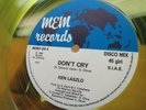 Ken Laszlo: Don't Cry (M- 1986 Memory MEMIX-035 HONG KONG YELOW 12
