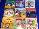 LOT-(9) Walt Disney Disneyland Records LP VINYL Trick Treat/Bambi/Heidi/Pinoccio