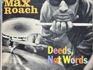 Max Roach DEEDS, NOT WORDS Original RIVERSIDE VG+++ LP